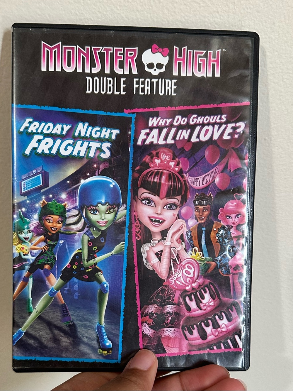 Monster High DVD — Black, Purple, Pink Artwork